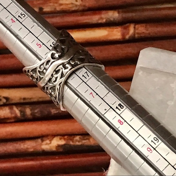 Silpada Sterling Silver Statement Ring Size 6 - Picture 6 of 8